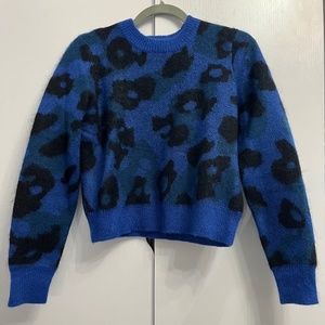 RAG & BONE LEOPARD-PRINT PULLOVER